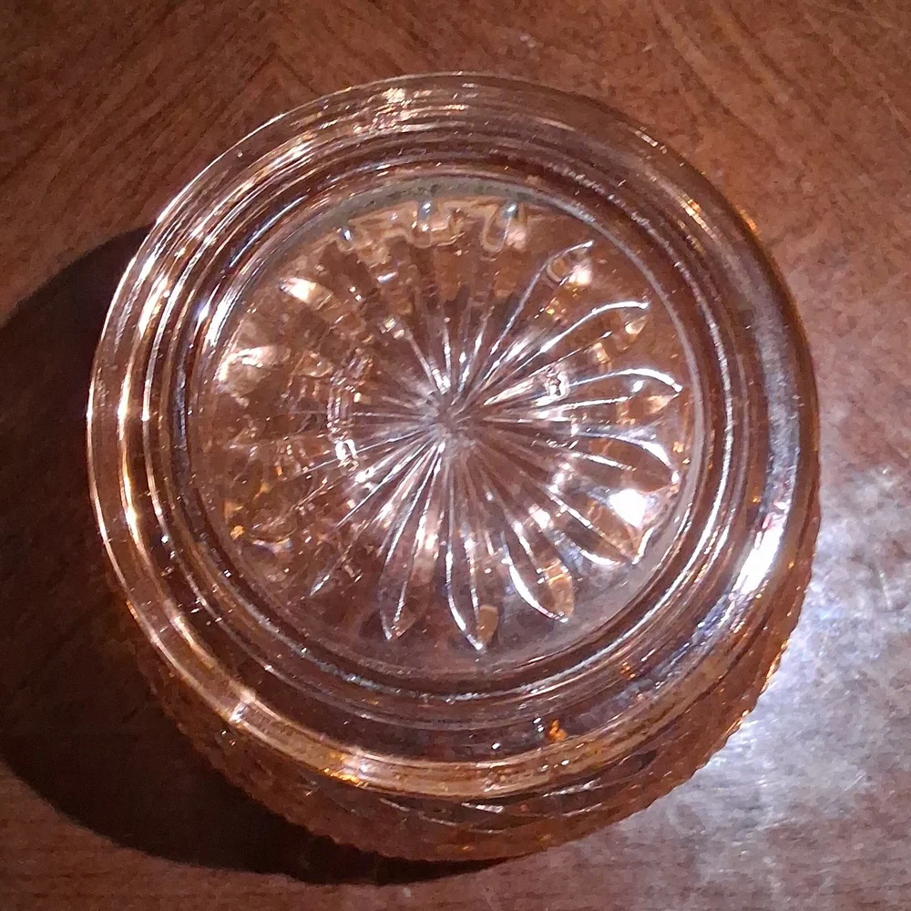 Vintage Pink Glass Bowl